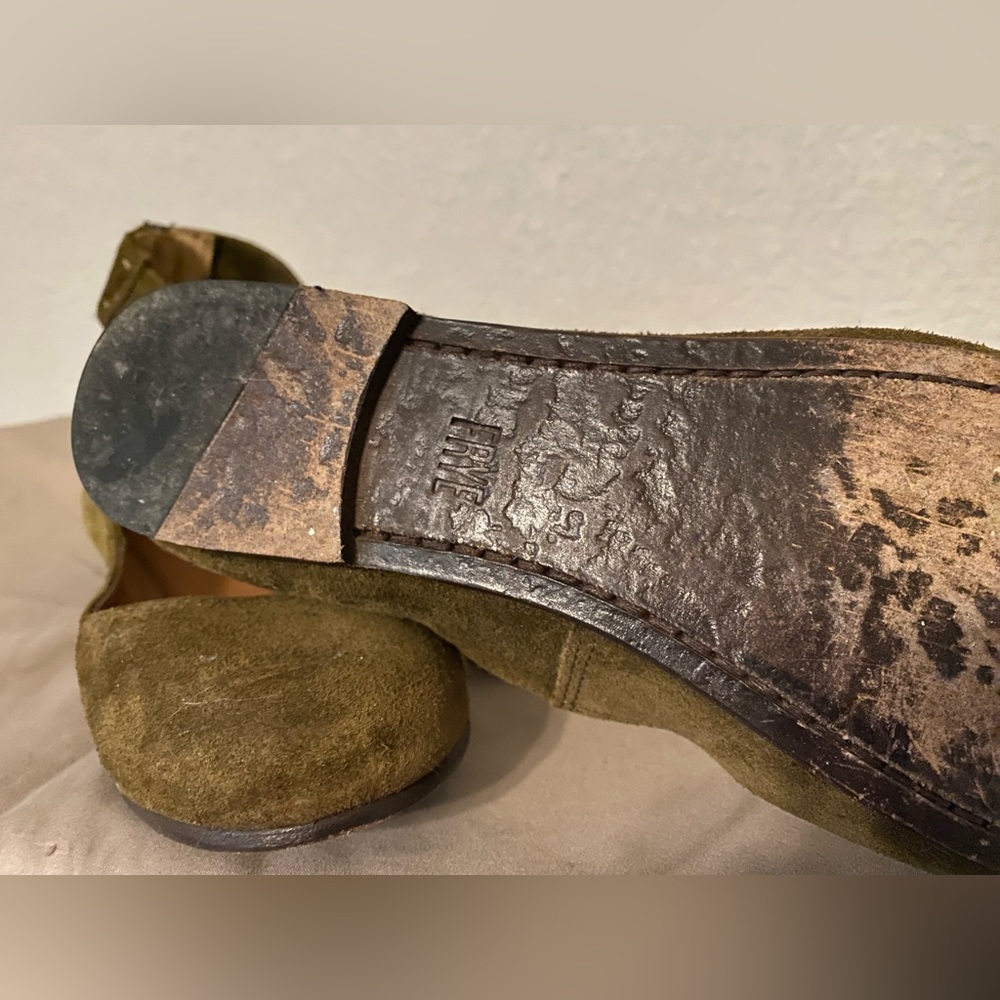 FRYE Women's Carson Ankle Ballet Flat